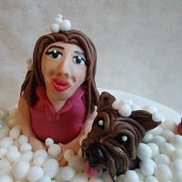 Dog Groomer's Cake