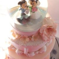 Wedding cake disney style
