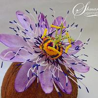 Wafer paper Passion Flower