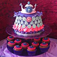 Princess 20th Birthday Cake 