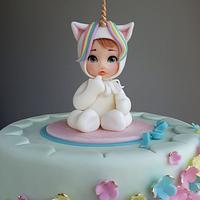 Baby girl-unicorn