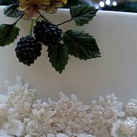 Festive berries and brambles