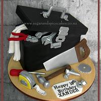 Tool Box cake for a Chippy