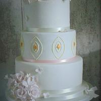 Bekki & Pauls Wedding Cake