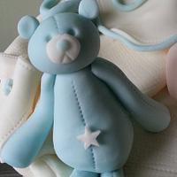 Gift Basket Baby Shower Cake
