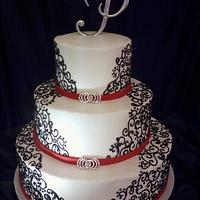Black and Red Wedding