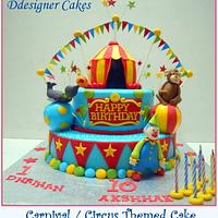 Carnival / Circus-Themed cake