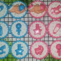 Baby Shower Cupcakes