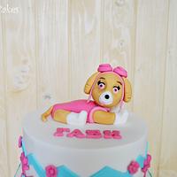 Cake paw patrol