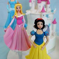 Princess Castle Cake