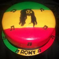 Bob Marley Birthday Cake
