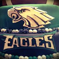 Eagels NFL cake