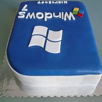 Windows 7 Cake
