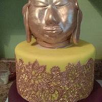 Kathleen's 60th Birthday Buddha Cake