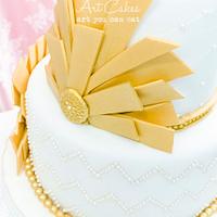 Great Gatsby B-day Cake
