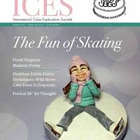 The fun of skating modelled figure