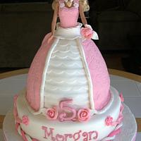 Princess Barbie/Doll Cake
