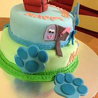 Blue's Clues Birthday Cake