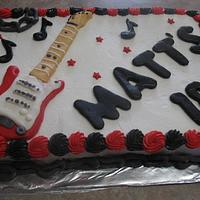 Rock n roll cake