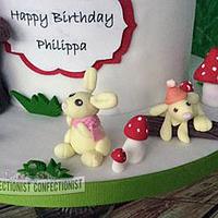 Philippa - Woodland Birthday Cake