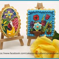 Bicasso's - My Miniature Little Paintings On Biscuits