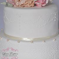 Pastel Wedding Cake