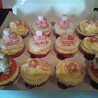 Maisie Christening Cupcakes