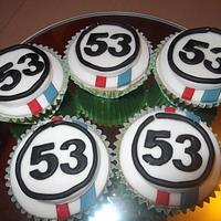 Herbie cupcakes 