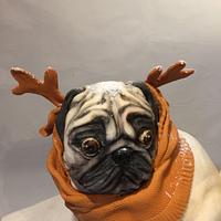 CPC Christmas collaboration “ The Christmas pug popping muffins “
