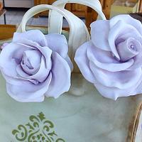 Bag with rozes