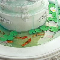 Fountain cake