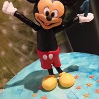 Mickey mouse cake