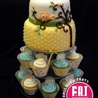Happi Tree Baby Shower Cake