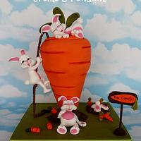 Easter carrot cake