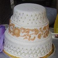 my very first wedding cake