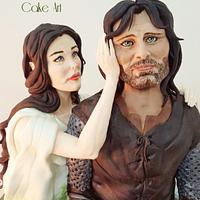 The Lord Of The Rings "Be my Valentine! movie nights"- Cake Collaboration
