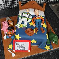 My Toy Story 'Andy's Bed' Cake