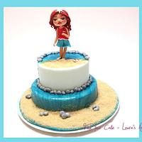 “Fior di fragola” cake and mini cake