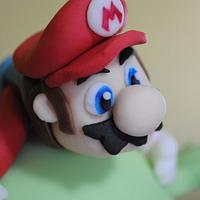 Super Mario Galaxy Cake