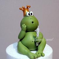 Princess Frog Birthday Cake