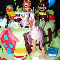 Timmy and friends cakes