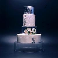 Wedding Glass Cake