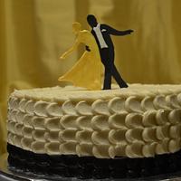 Fred Astaire petal cake 