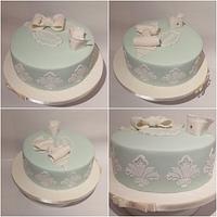 Elegant Nurse's birthday cake