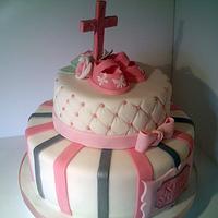 Kaitlin's Christening Cake