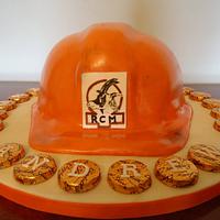 Safety Hat Cake