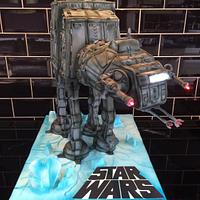 Star Wars At At 3D cake