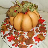 United Way Pumpkin Cake