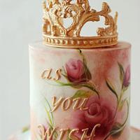 Princess Bride Cake for Be My Valentine Movie Collaboration