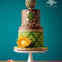 RUSTIC ELEGANCE Cake - MOLDS and ONLAYS